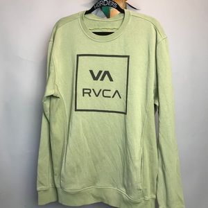 RVCA crewneck sweater w/ pockets